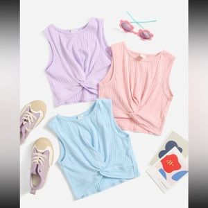 Tween girl tank set